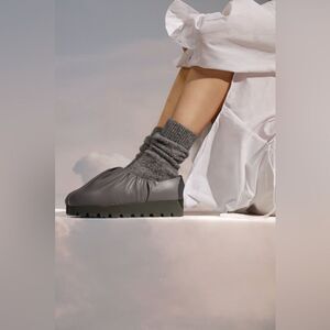 Yume Yume Camp Shoe Vegan Leather Slip-On Gray Size 37 Made in Portugal